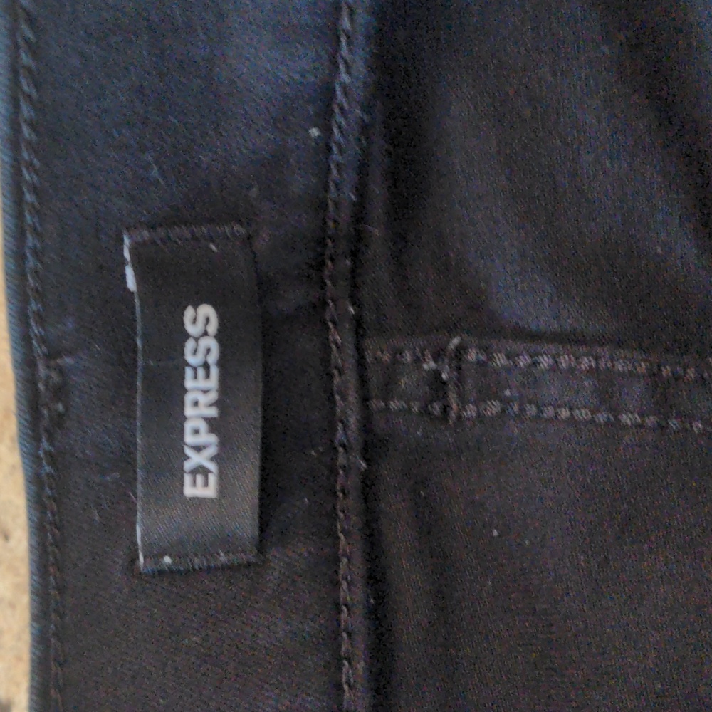 Express Women's Skinny High Rise Jeans Size 12R - Picture 2 of 5